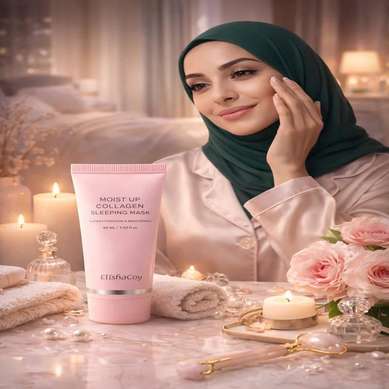 قناع الكولاجين الليلي للعناية بالوجه - نمط حياة